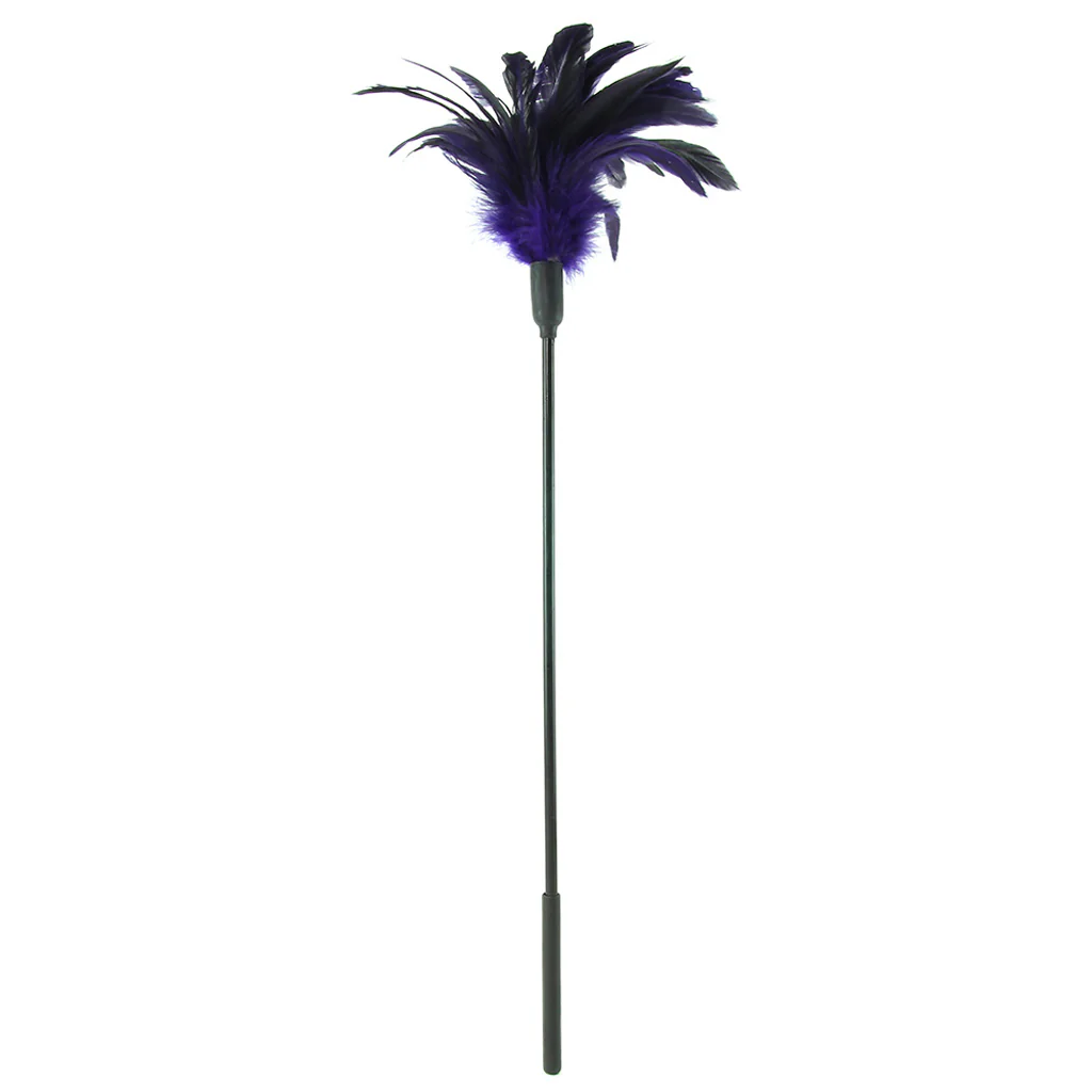 Starburst Feather Body Tickler in Violet