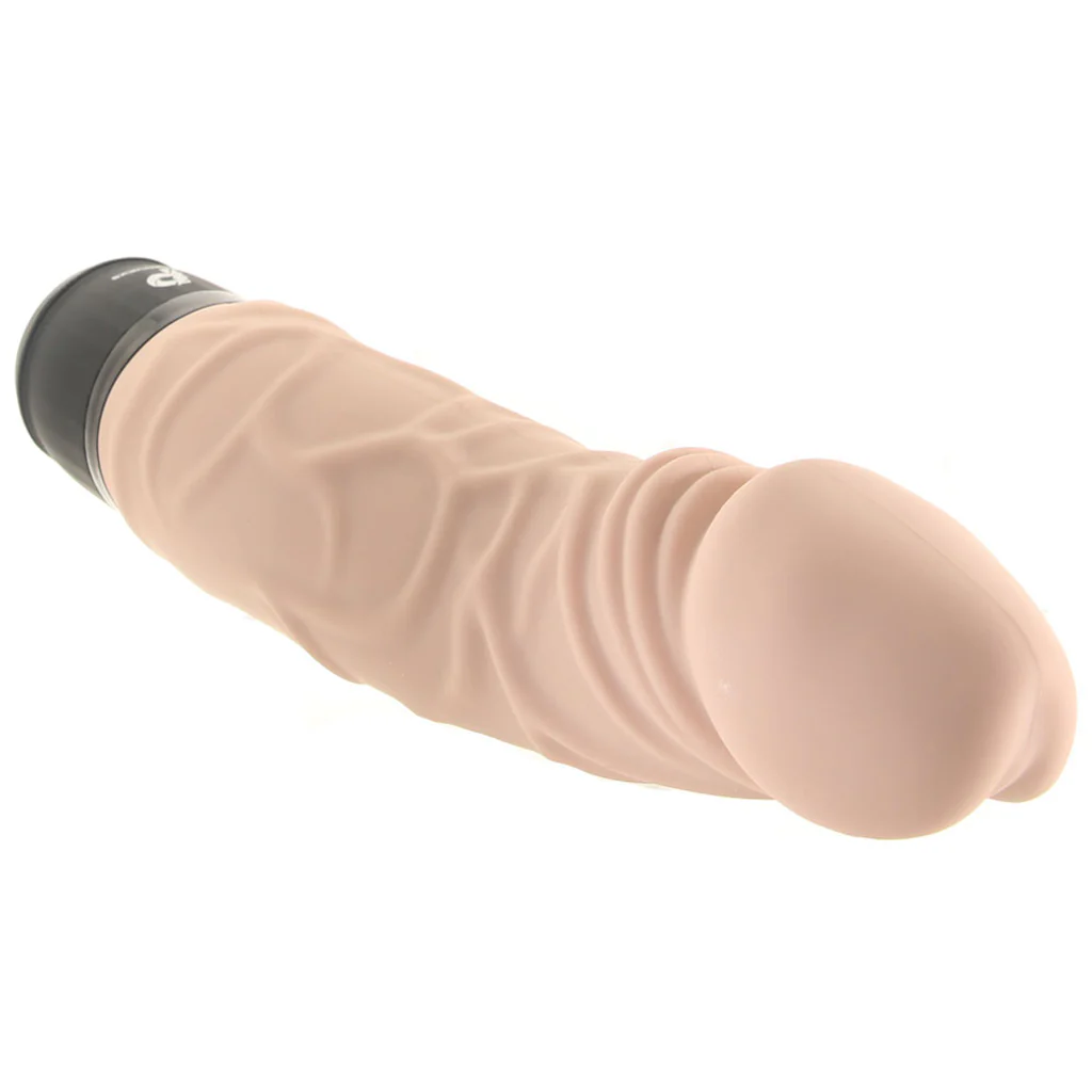 Power Cock 6.5 Inch Realistic Vibe in Light