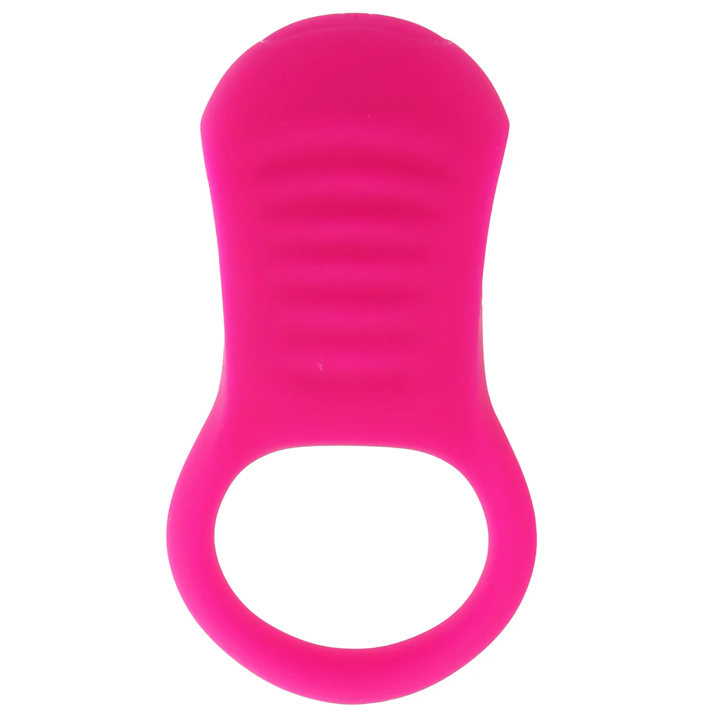 Basic Essentials Ridge Rider Vibrating Cock Ring