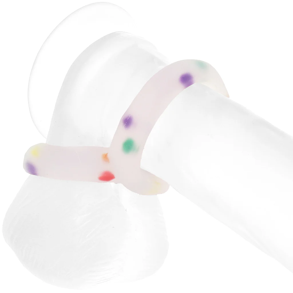 Alpha Crazy 8 Party Silicone Cock Ring