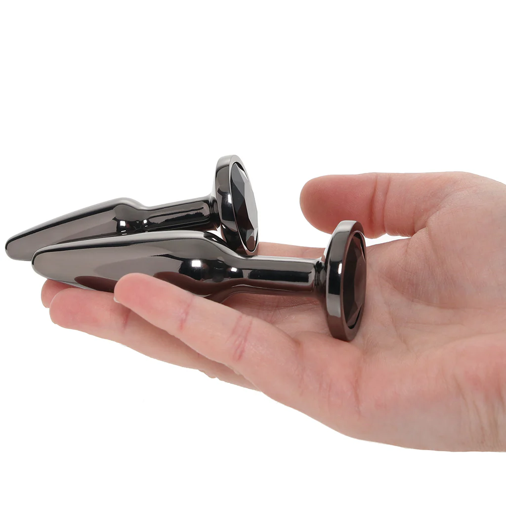 3685-rear-assets-2-piece-butt-plug-kit-in-gunmetal-1.webp