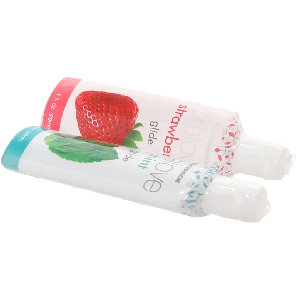 Oralove Delicious Duo Lickable Lubes in Strawberry & Mint