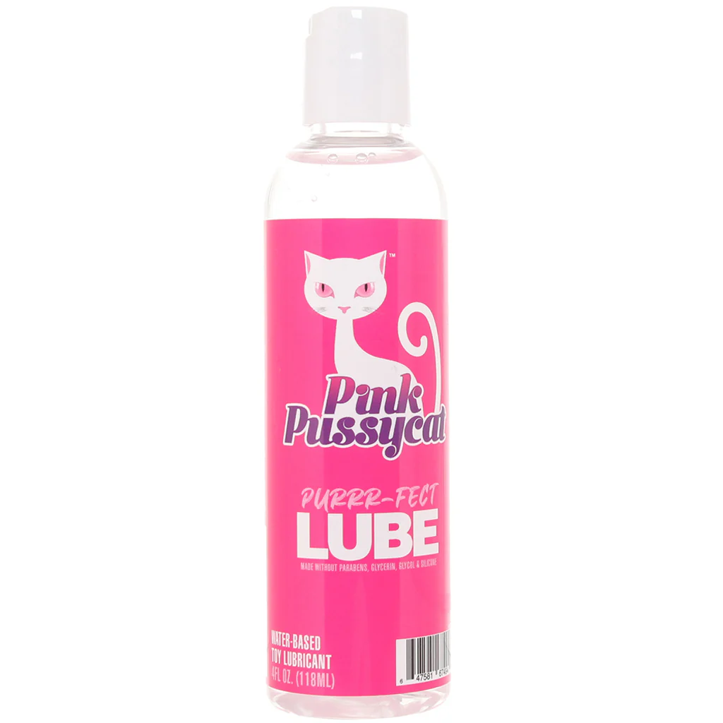 Pink Pussycat Purrr-fect Water-Based Lube in 4oz/118ml