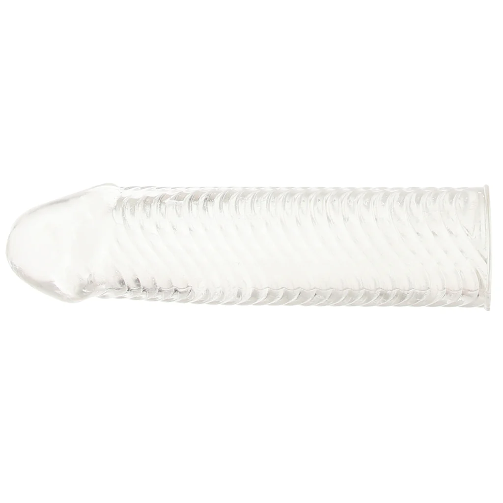 3847-blue-line-6-5-inch-wavy-ribbed-penis-extension-sleeve-1.webp
