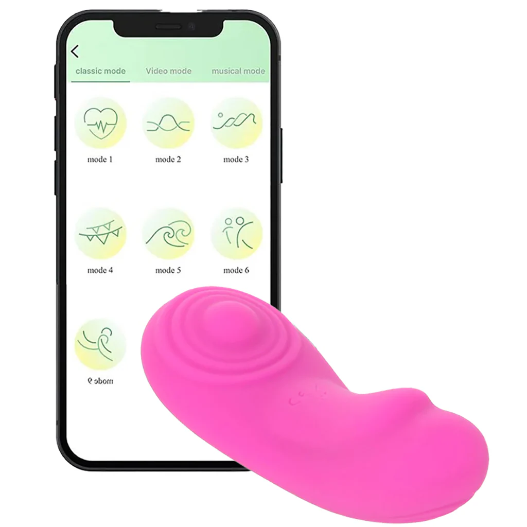 Techno Lucy Magnetic Panty Vibe in Magenta