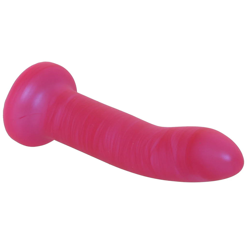 Royals Charlie 5 Inch Soft Silicone Dildo in Pink