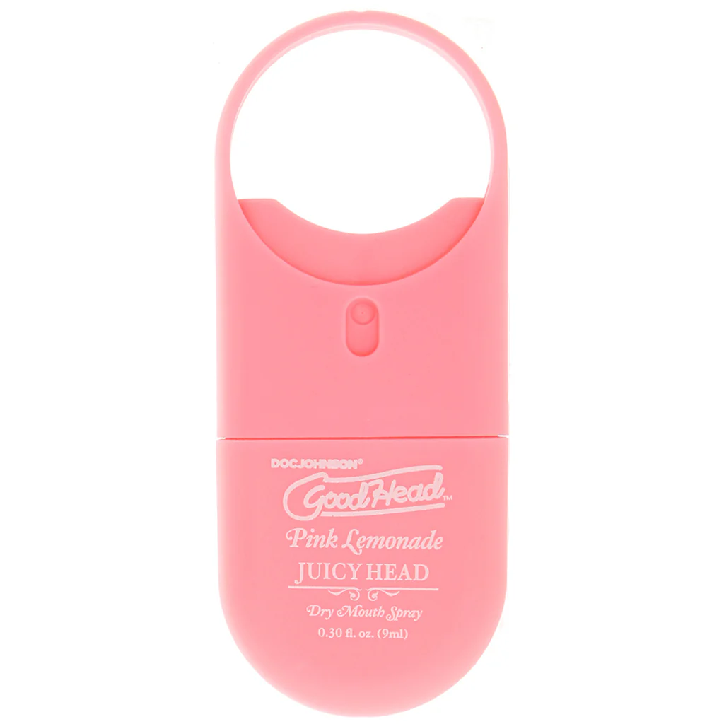 GoodHead Juicy Head Dry Mouth Spray To-Go in Pink Lemonade