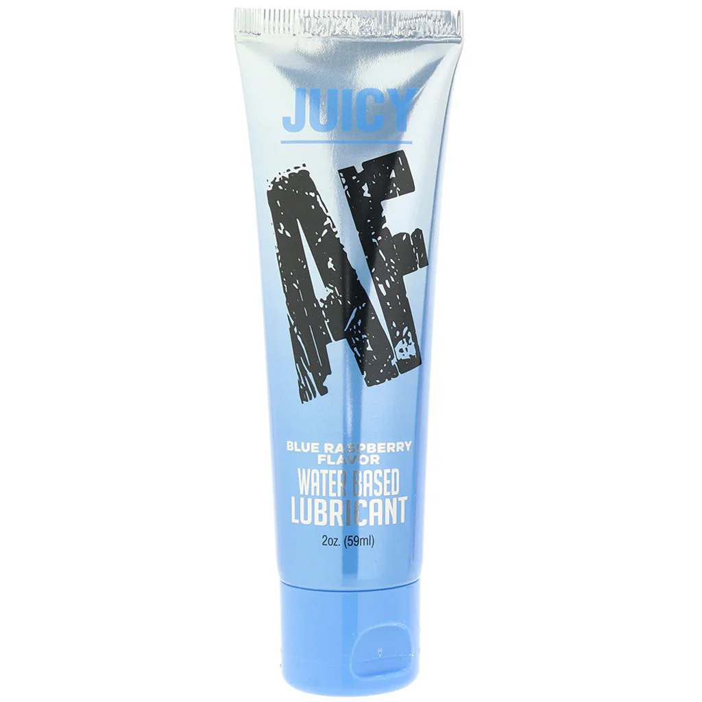 Juicy AF Water Based Gel Lube 2oz/59ml in Blue Raspberry 1 4562-juicy-af-water-based-gel-lube-2oz-59ml-in-blue-raspberry-1.webp