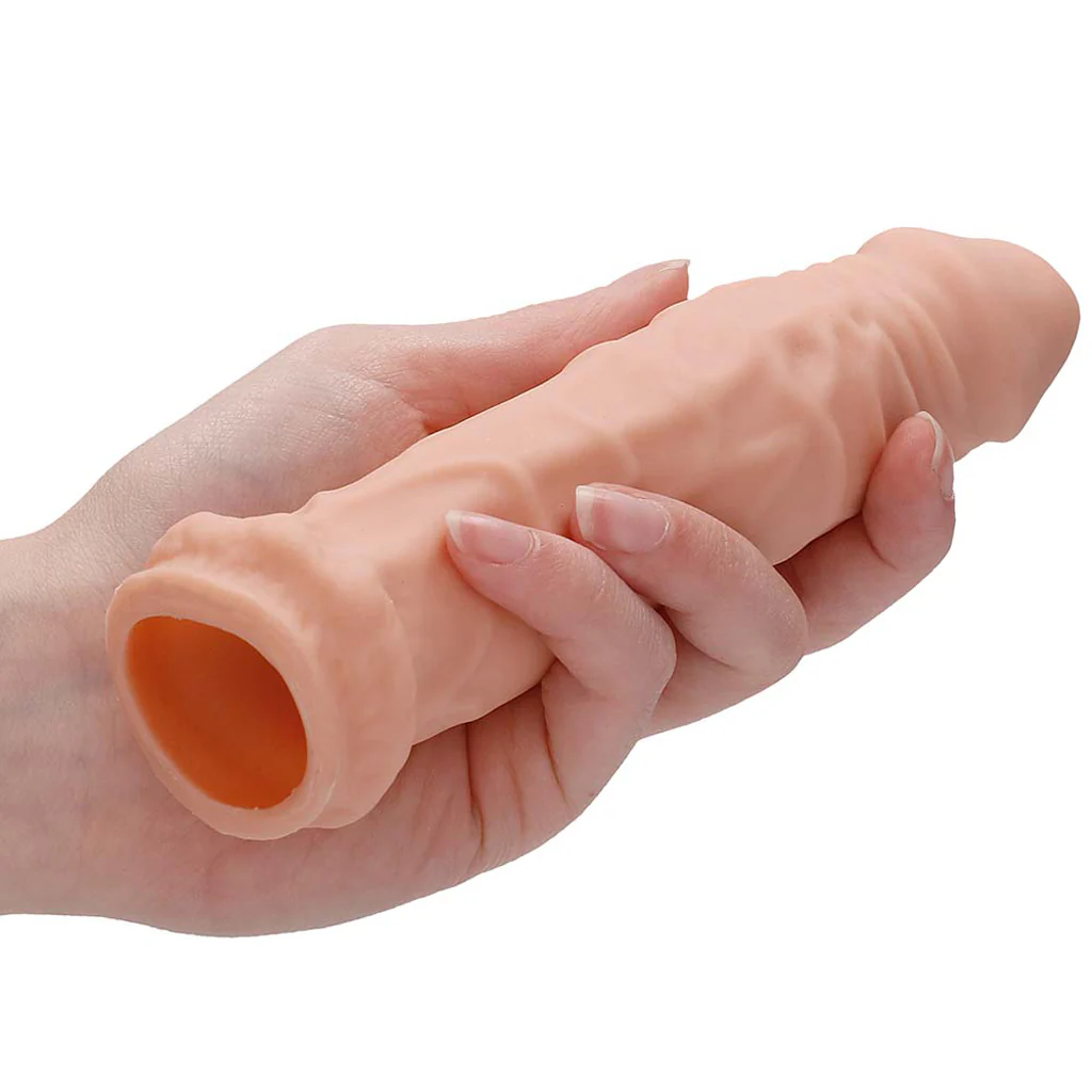 4597-realrock-penis-sleeve-6-inch-extender-in-white-1.webp