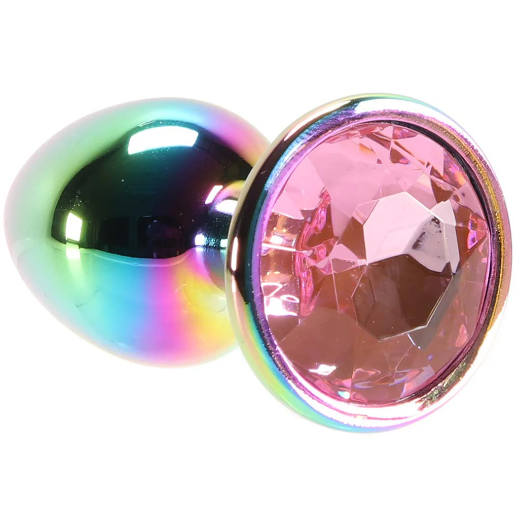 4677-small-aluminum-plug-with-pink-gem-in-multicolor-1.webp