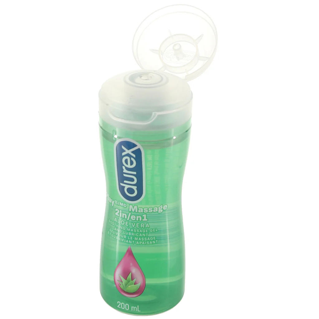 Play 2 in 1 Aloe Vera Massage Gel & Lubricant in 6.76oz/200