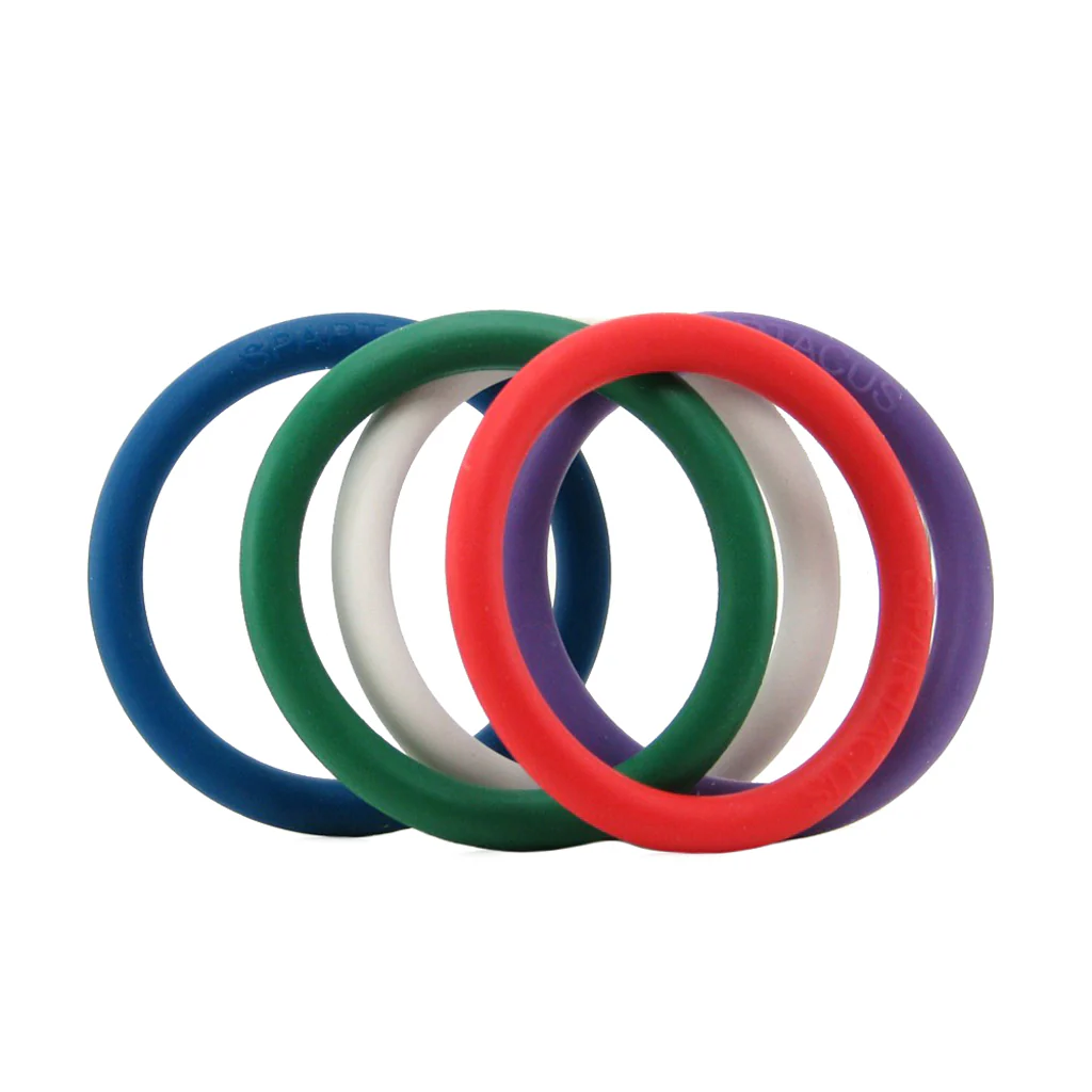 Rubber 1.25 Inch C-Ring 5 Pack in Rainbow 1 4782-rubber-1-25-inch-c-ring-5-pack-in-rainbow-1.webp