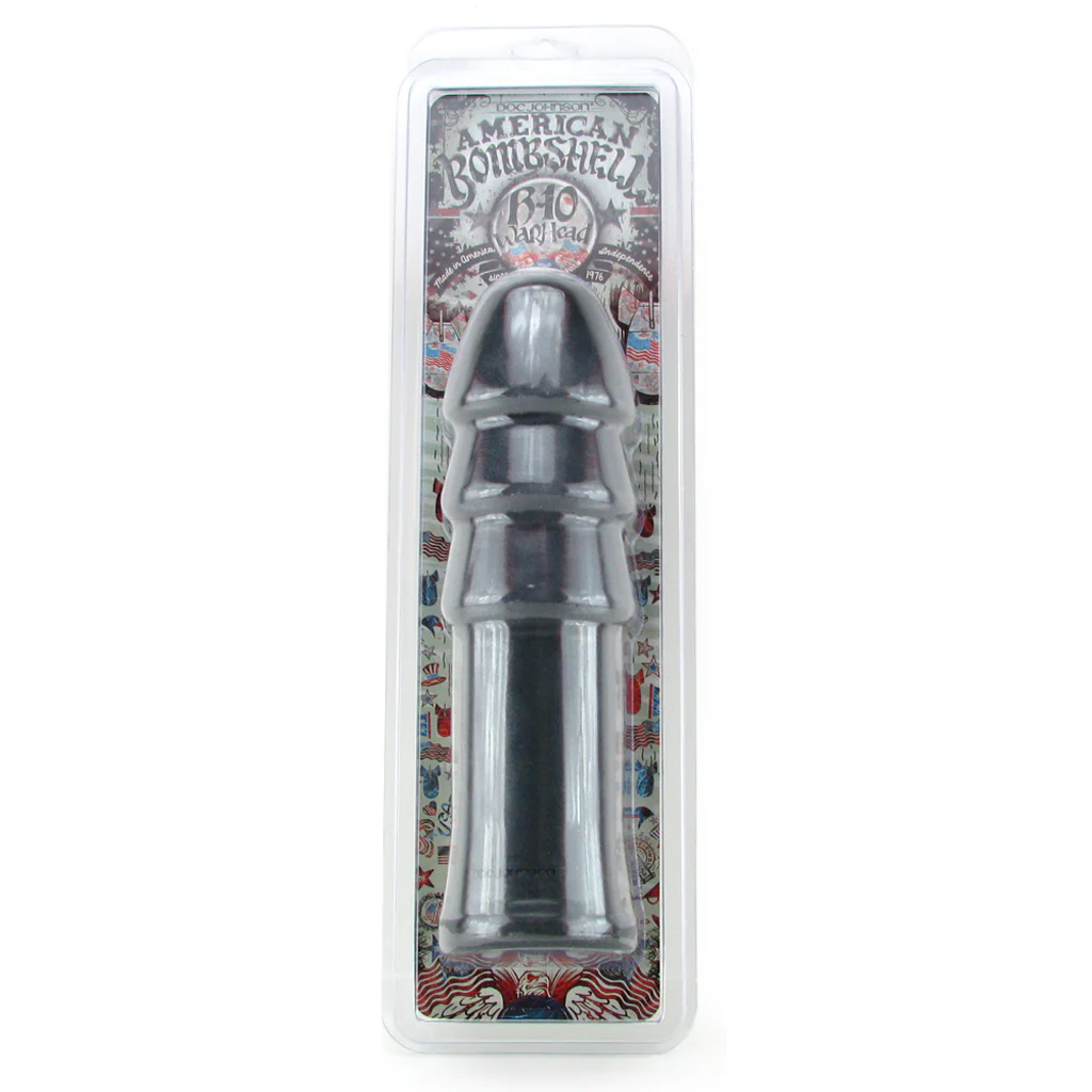 4800-american-bombshell-b-10-warhead-dildo-in-gunmetal-1.webp