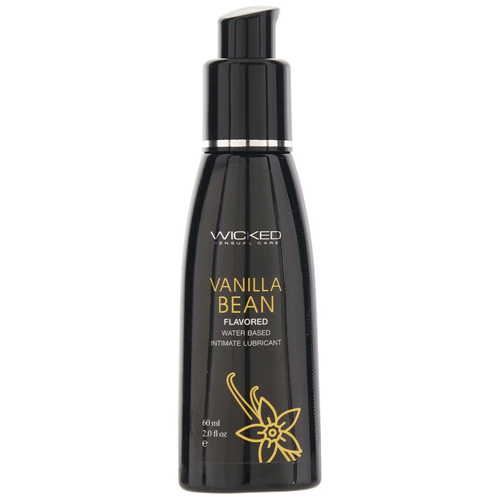 Aqua Flavored Lube 2oz/60ml in Vanilla Bean