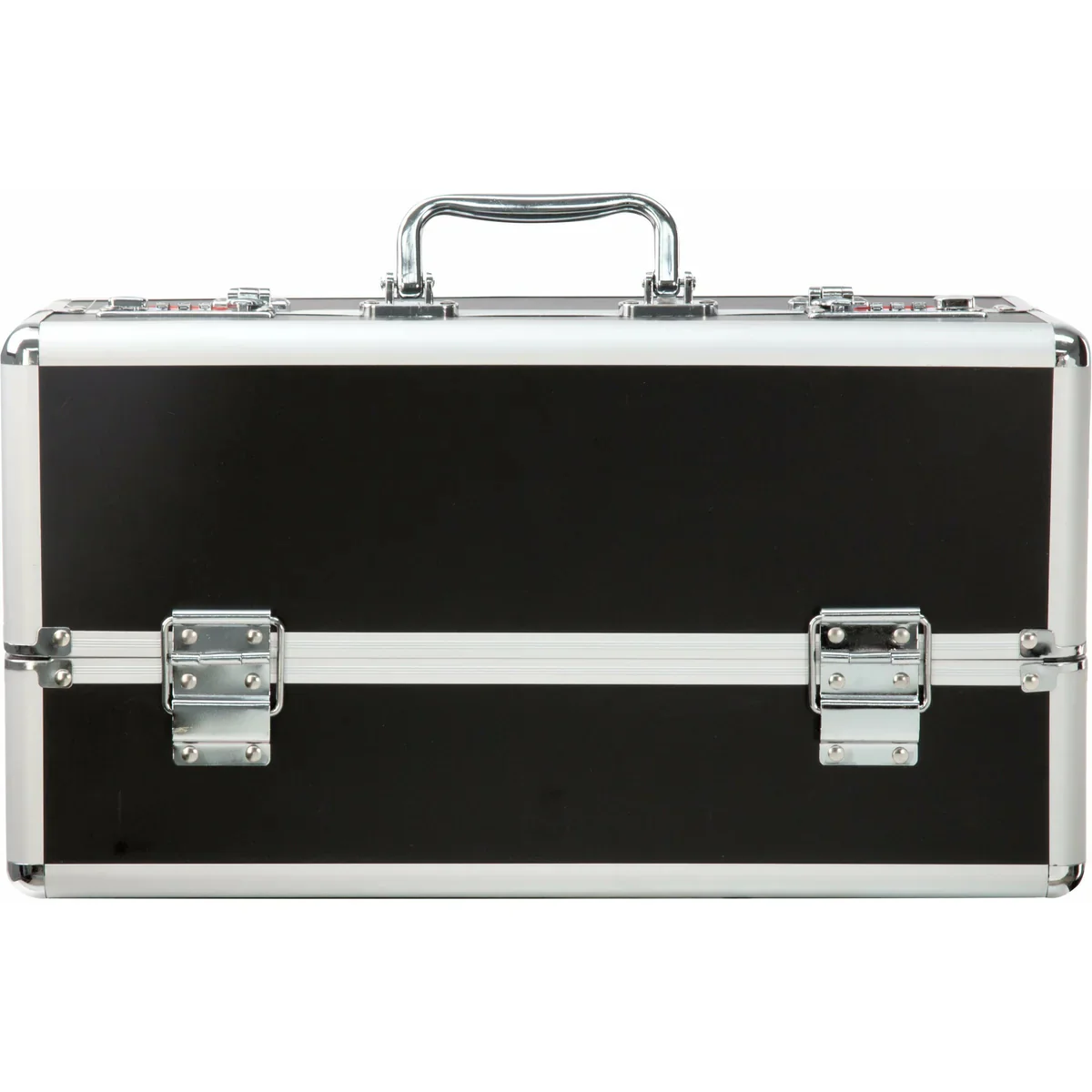 Simple and True Lockable Large Vibrator Case in Black
