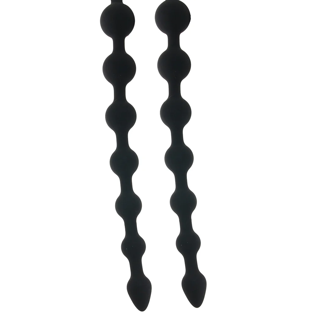 Ass-Station Dual Silicone Anal Beads