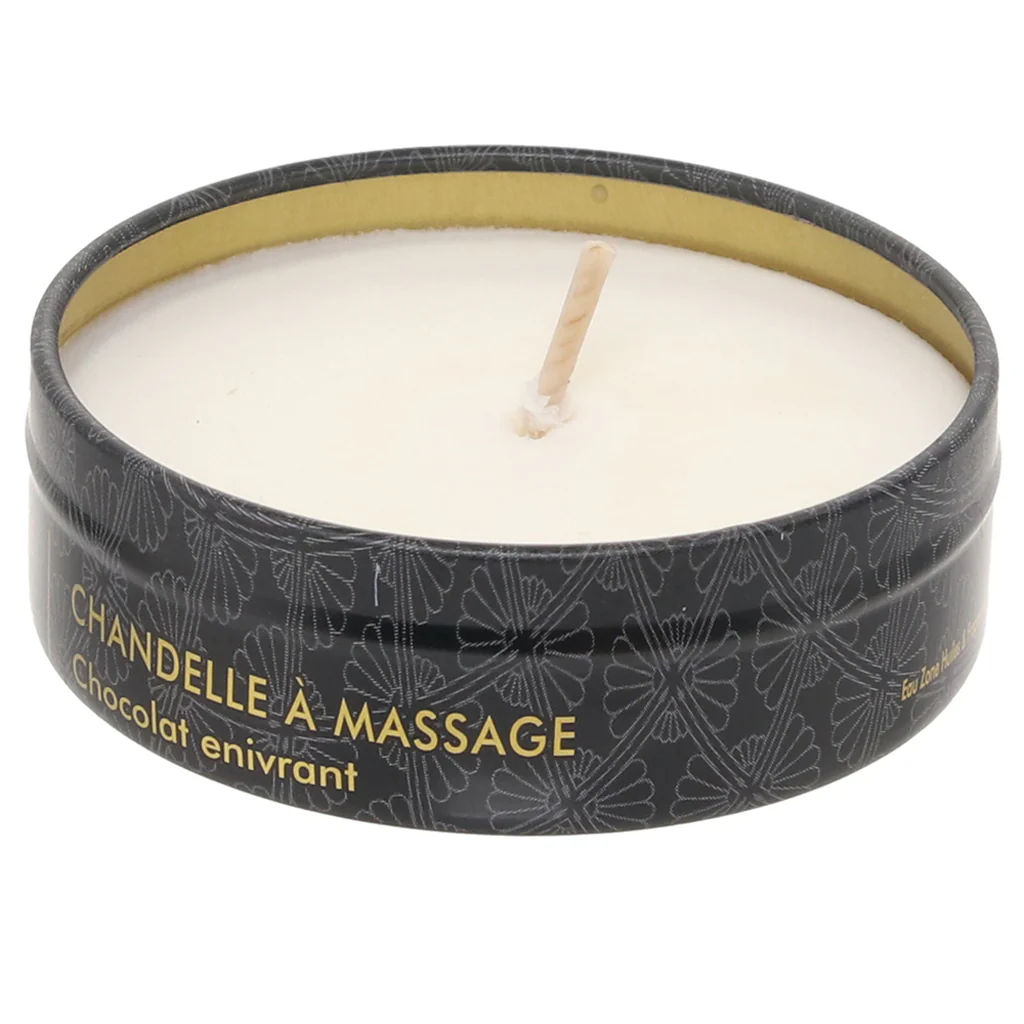 Excitation Mini Massage Candle 1oz/30ml in Chocolate
