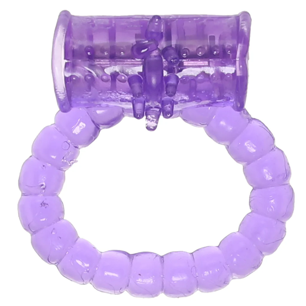 PinkCherry Come Full Purple Vibrating Ring