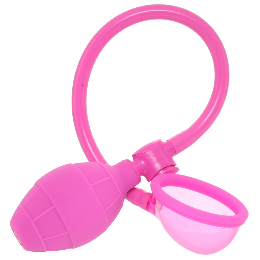 PinkCherry Mini Silicone Clitoral Pump in Pink