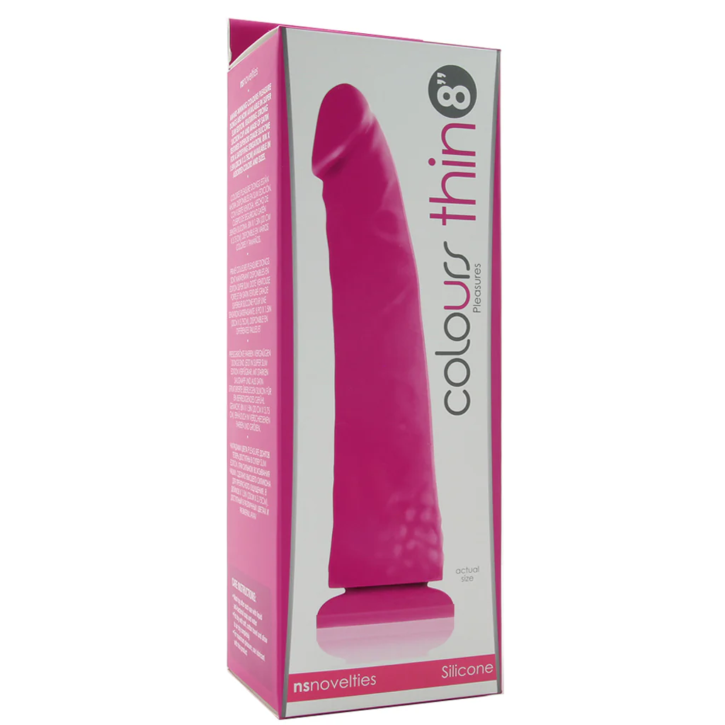4909-colours-thin-pleasures-8-inch-silicone-dildo-in-purple-1.webp