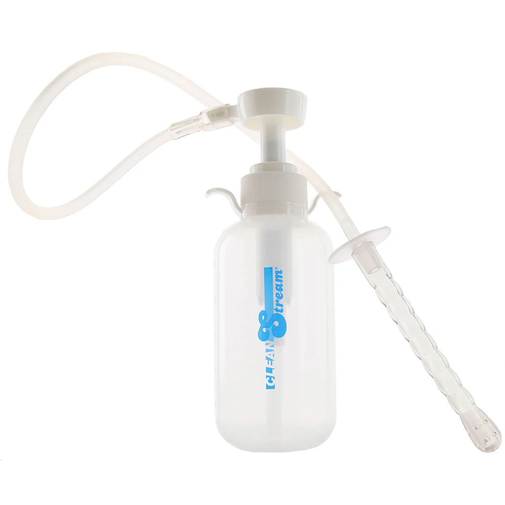 Clean Stream Pump Action Enema Bottle with Nozzle