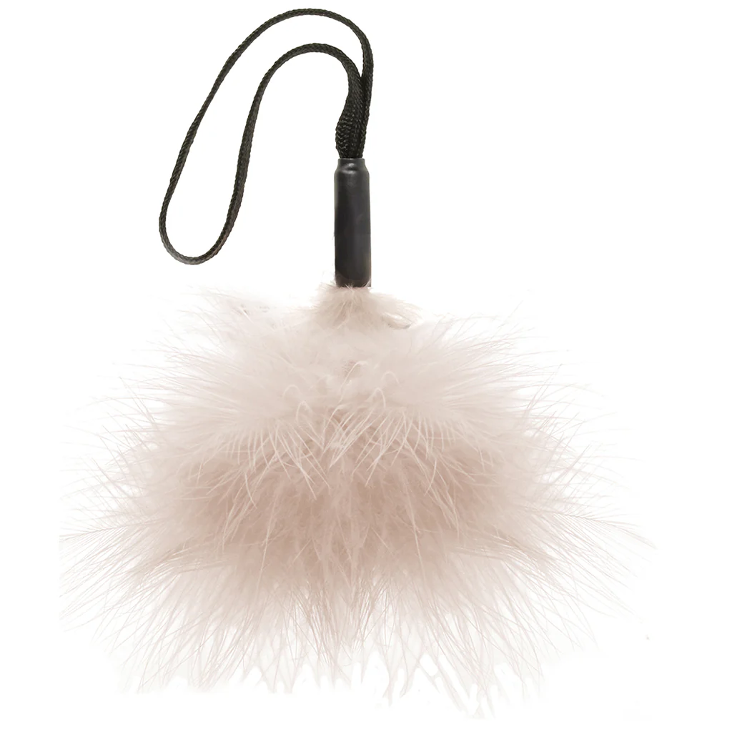 S&M Peaches 'n CreaMe Wrist Feather Ticker in Cream