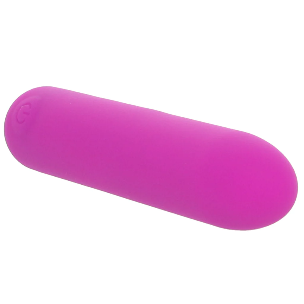 Bang! Flexible Tapered Silicone Bullet Vibe in Purple