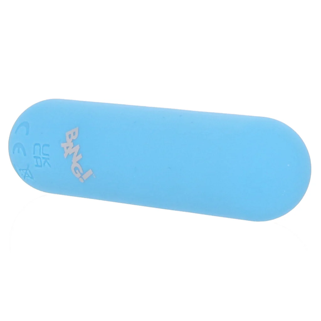 Bang! Flexible Silicone Bullet Vibe in Blue