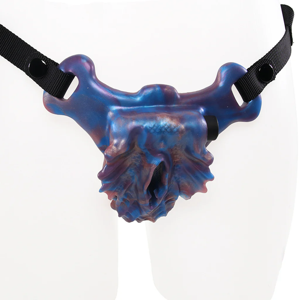 Creature Cocks Siren Snatch Silicone Strap-On Vibe