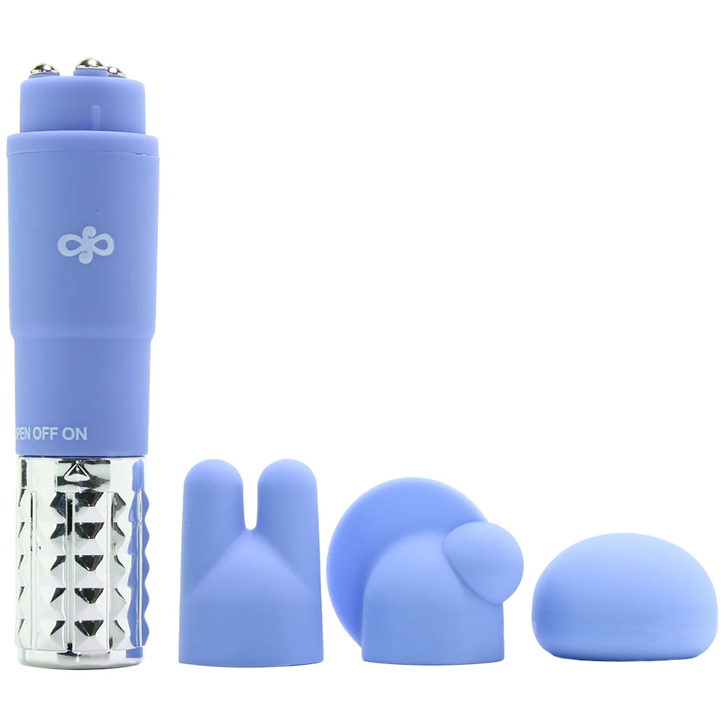 RosÃ© Revitalize Pocket Massage Vibe Kit in Periwinkle