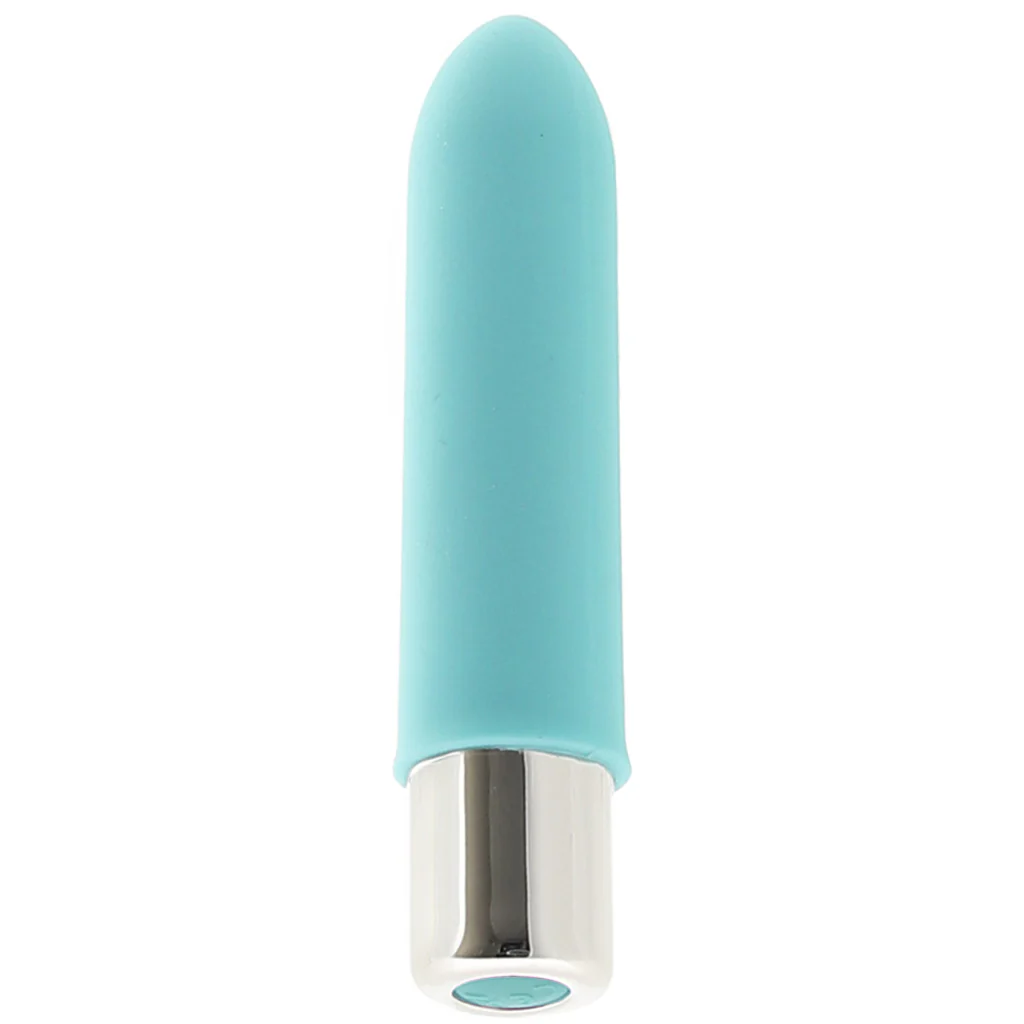 Bam Mini Rechargeable Bullet Vibe in Tease Me Turquoise