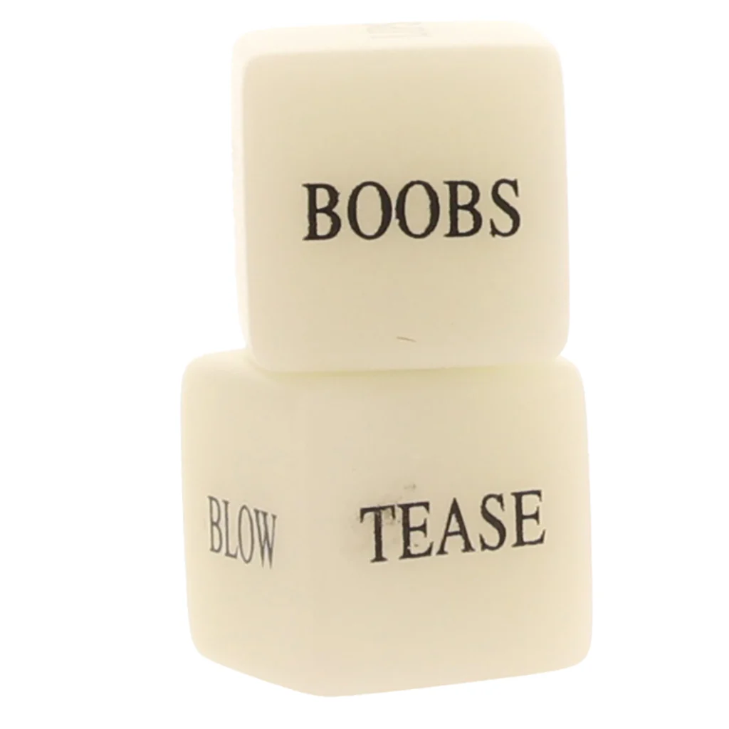Glow in the Dark Erotic Dice