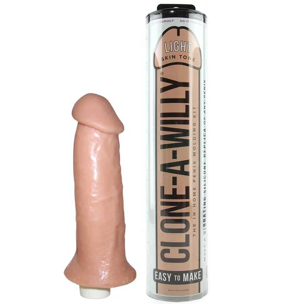Clone-A-Willy Vibrator Kit in Light Skin Tone