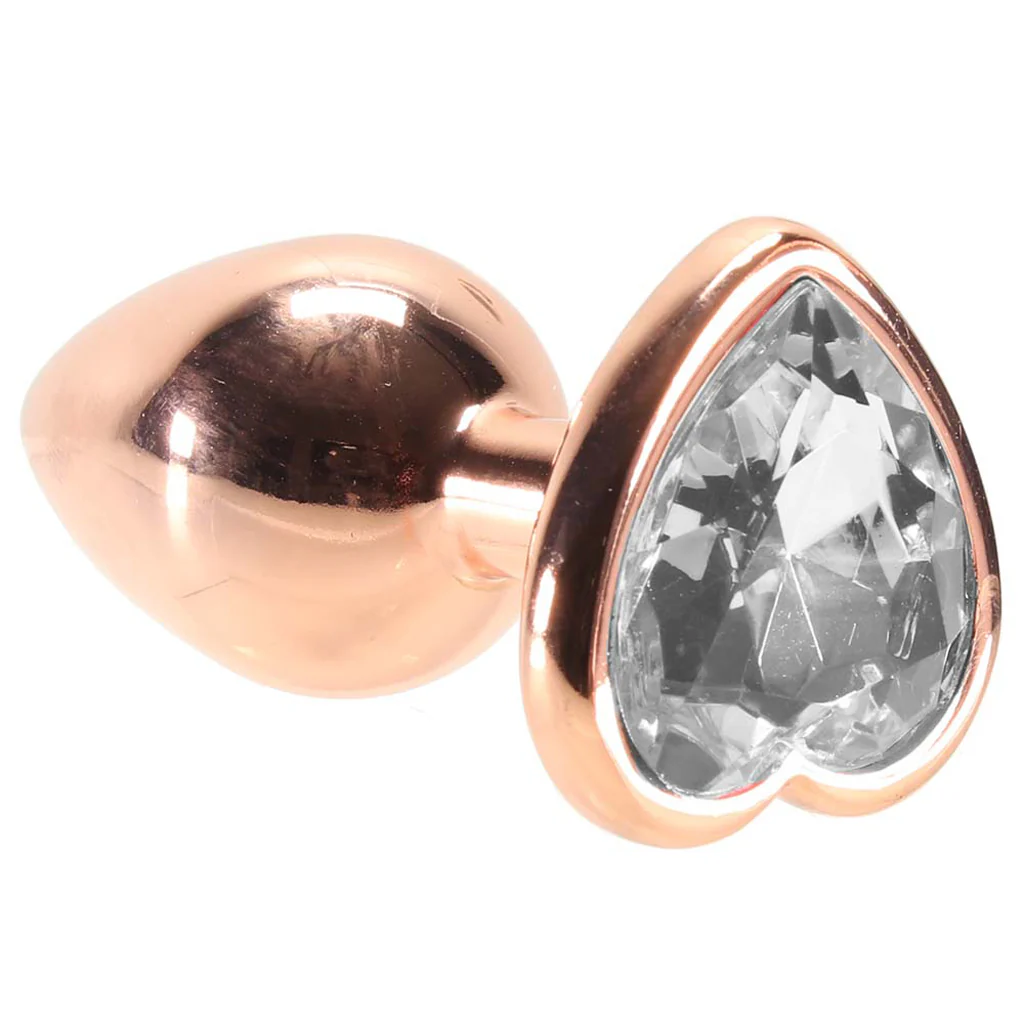 545-small-aluminum-plug-with-clear-heart-gem-in-rose-gold-1.webp