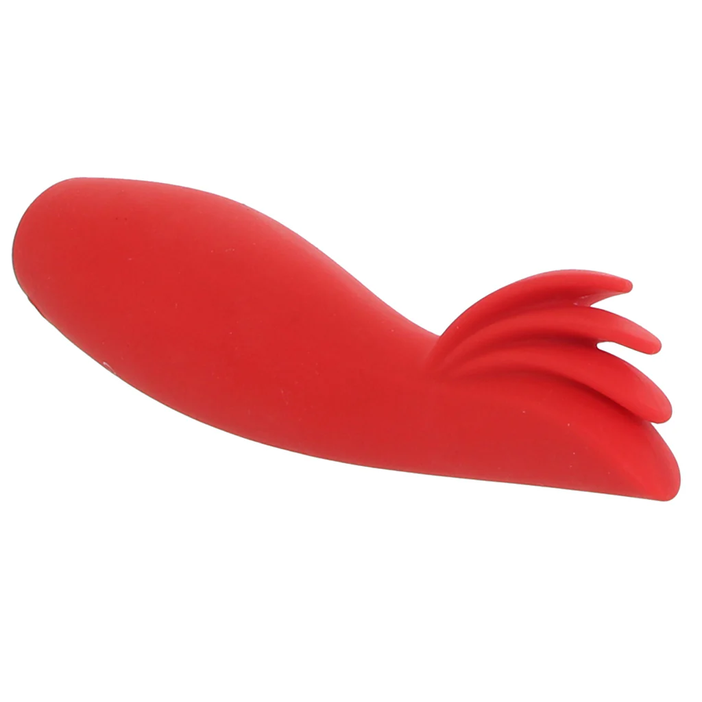 Red Hot Blaze Clitoral Stimulator Vibe in Red