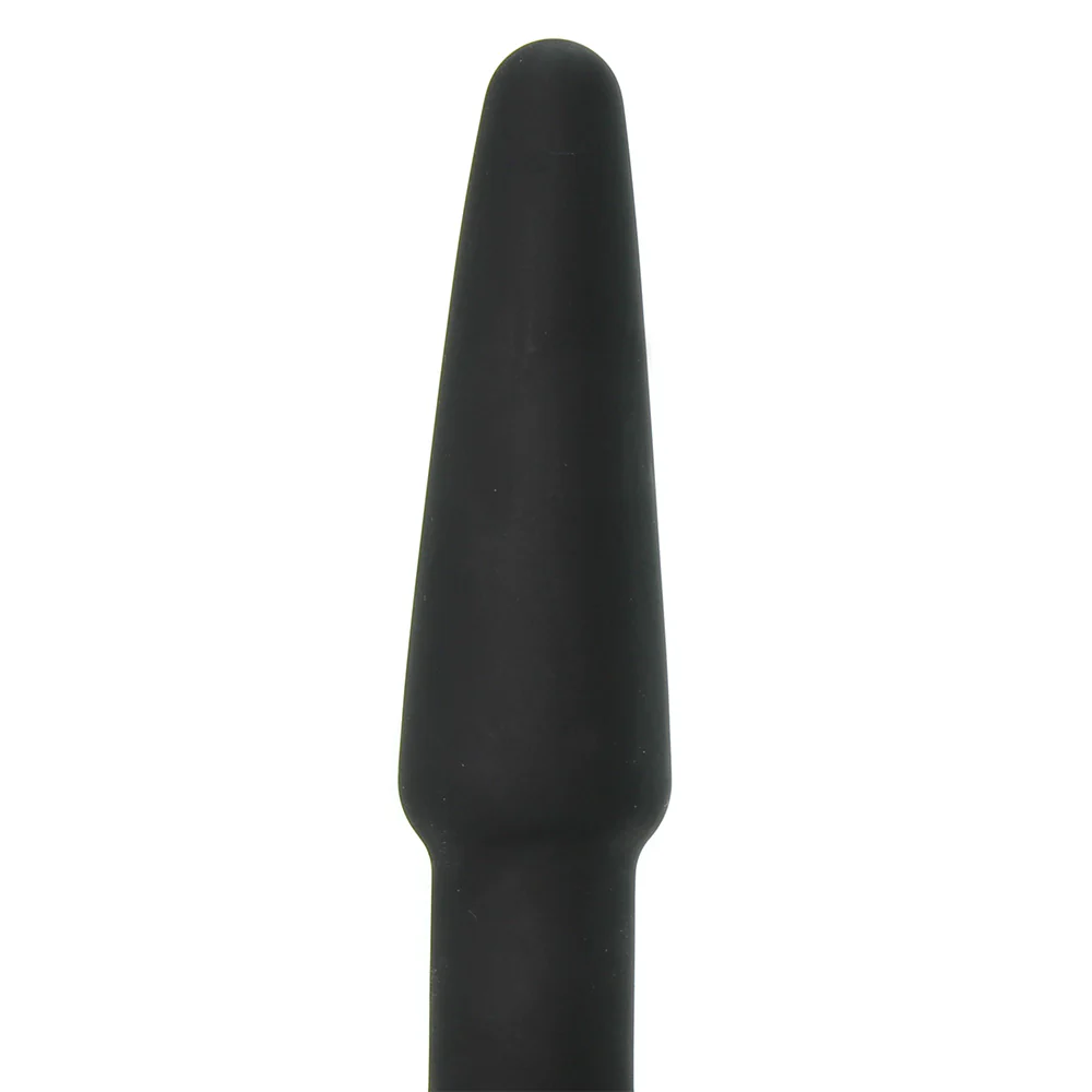 All About Anal Seamless Silicone 4 Inch Butt Plug in Black