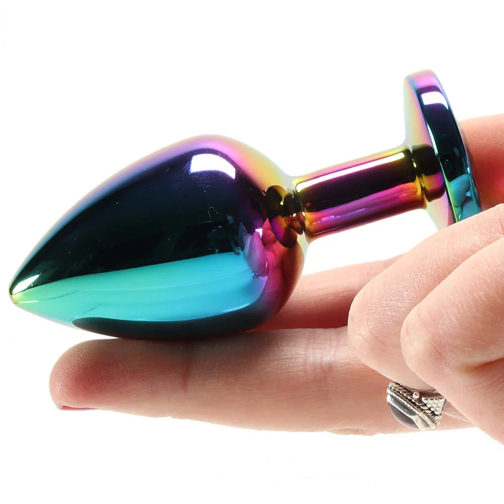 765-medium-aluminum-plug-with-rainbow-gem-in-multicolor-1.webp