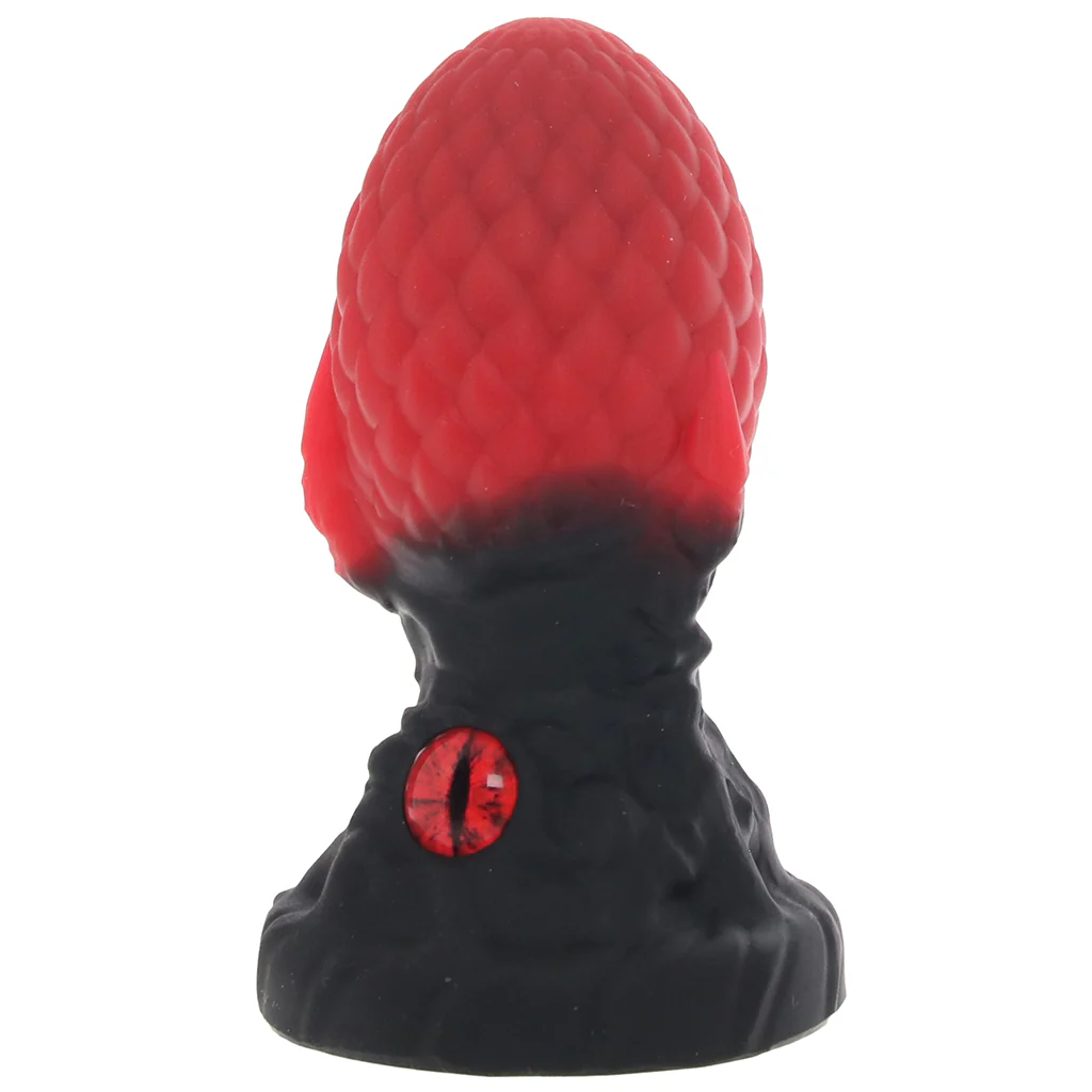 Creature Cocks Eye of the Dragon Silicone Plug in Red