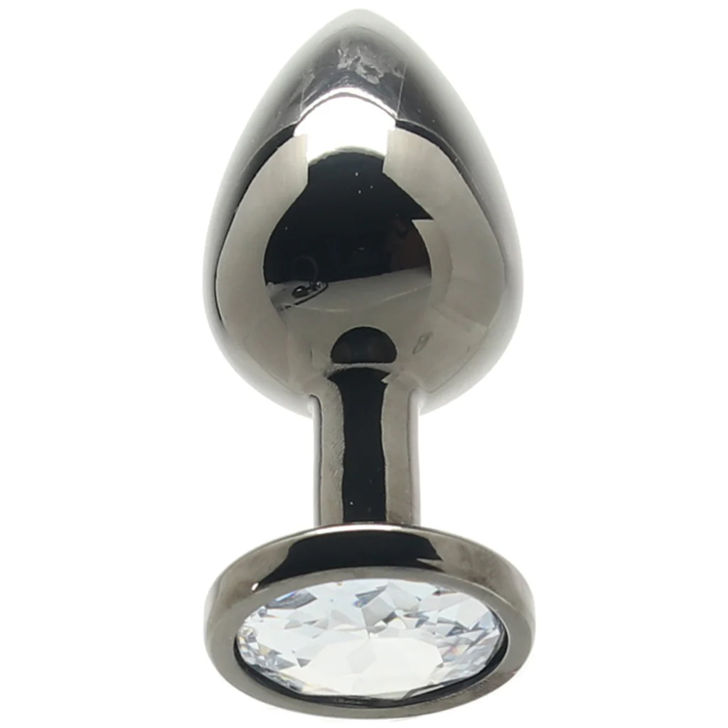Ouch! Clear Gem Plug in Medium 1 828-ouch-clear-gem-plug-in-medium-1.webp