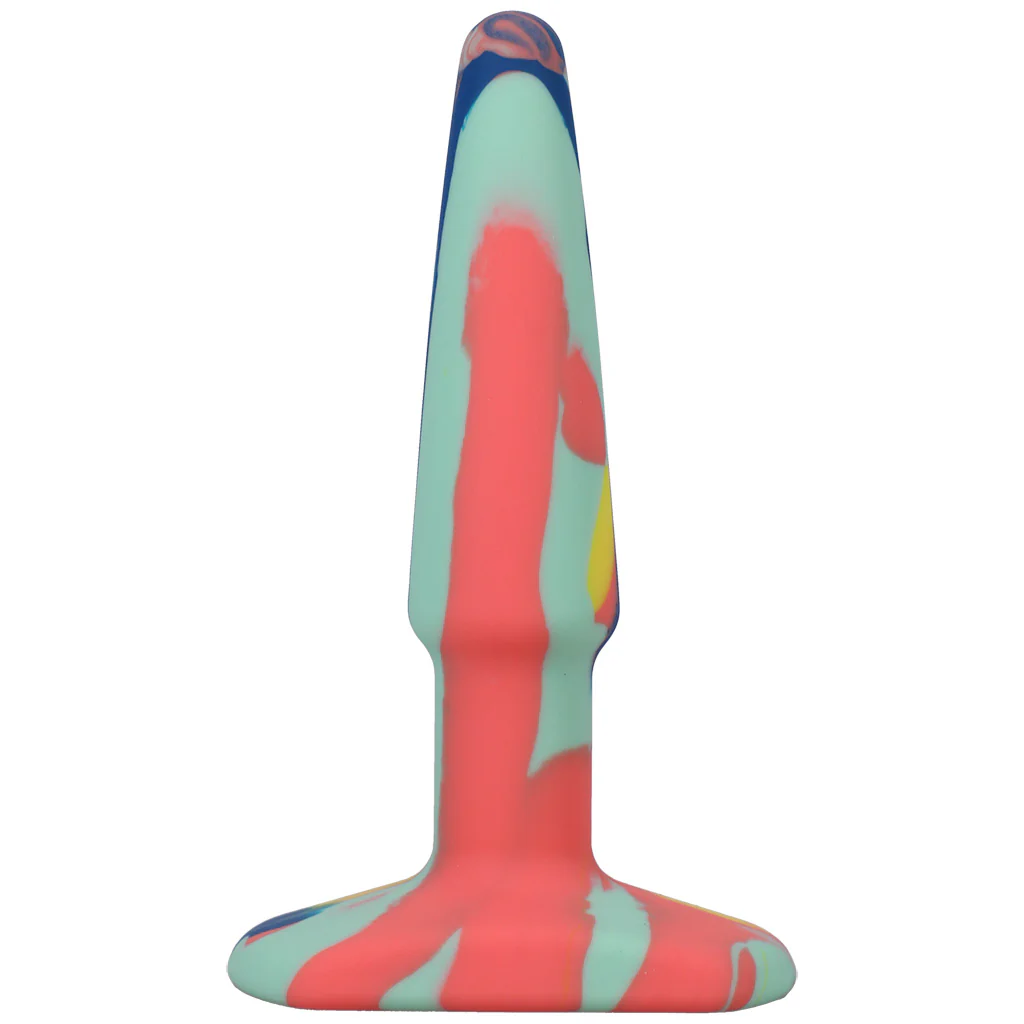 A-Play Groovy 4 Inch Anal Plug in Sunrise