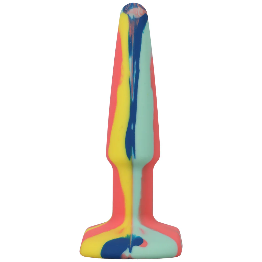 A-Play Groovy 4 Inch Anal Plug in Sunrise