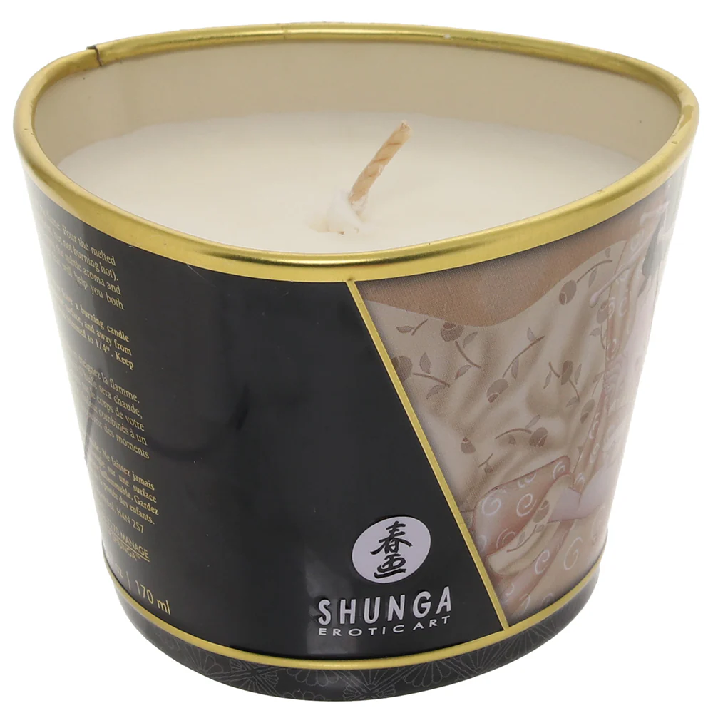 Massage Candle 5.7oz in Vanilla Fetish