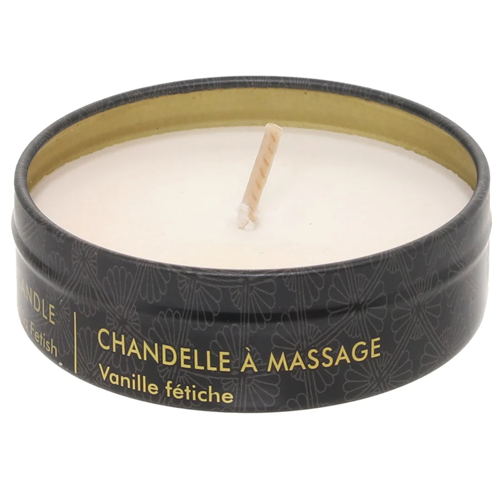 Desire Mini Massage Candle 1oz/30ml in Vanilla Fetish